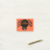 Post-it® Halloween Black Spider Post il note Pad (Sur un bureau)