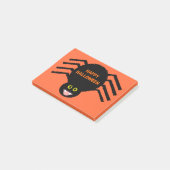 Post-it® Halloween Black Spider Post il note Pad (Incliné)