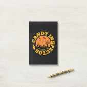 Post-it® Halloween Candy Inspecteur Anniversaire (Sur un bureau)