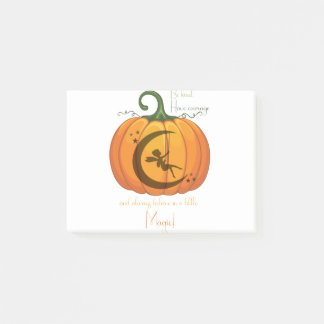 Post-it® Halloween Citrouille Fairy design