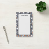 Post-it® Halloween Citrouille Fantôme Bat Gris Stick (Bureau)