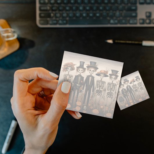 Post-it® Halloween de la famille Skeleton