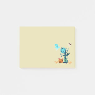 Post-it® Halloween Éffrayant Déplaisant Fantômes chauves-so