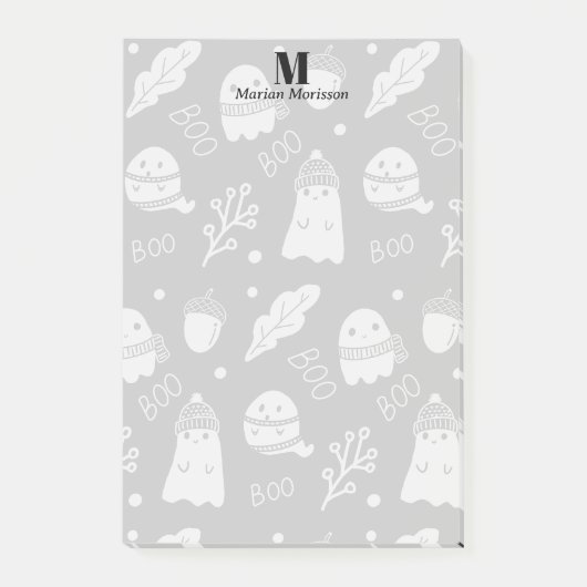 Post-it® Halloween Fall Jolie Fantômes Éffrayants (Devant)