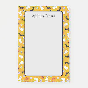 Post-it® Halloween Fantômes Citrouille chauves-souris Notes