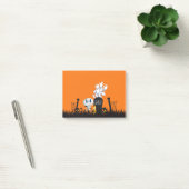 Post-it® Halloween Graveyard Éffrayant Cute Skeleton & Ghos (Bureau)