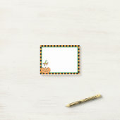 Post-it® Halloween Mini Bull Terrier Post-it Notes (Sur un bureau)