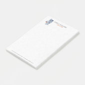 Post-it® Halloween mummy cartoon illustration (Incliné)