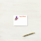Post-it® Halloween Witch Post It Notes (Sur un bureau)