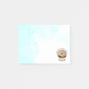 Post-it® HammyVille - Hamster mignon avec citation motivati