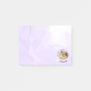 Post-it® HammyVille - Hamster mignon avec citation motivati