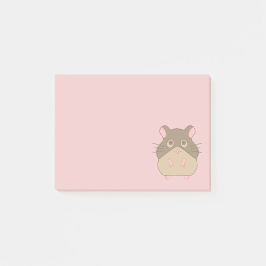 Post-it® Hamster potelé (Devant)