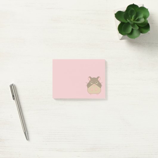 Post-it® Hamster potelé (Bureau)