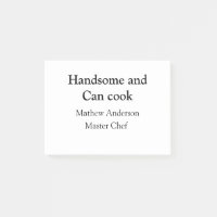 Handsome et peut cuisiner ajouter nom maître chef 