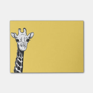 Post-it® Happy Giraffe Post It Notes