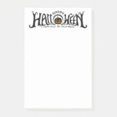 Post-it® Happy Halloween Jack-O-Lantern Post-it Notes (Devant)