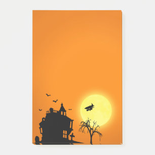 Post-it® Happy Halloween Silhouette paysage