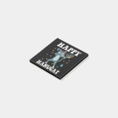 Post-it® Happy Hanucat Funny Juif Hanoukka cadeau de chat (Incliné)