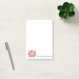 Post-it® Happy Hibiscus Post It Notes