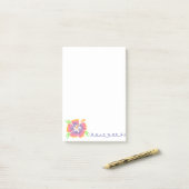 Post-it® Happy Hibiscus Post It Notes (Sur un bureau)