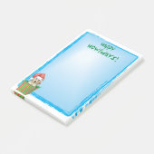 Post-it® Happy Howlidays Anglais Setter (Incliné)