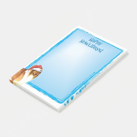 Post-it® Happy Howlidays Collie (Incliné)