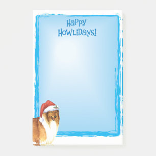 Post-it® Happy Howlidays Collie