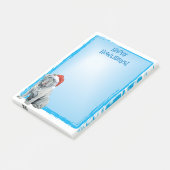 Post-it® Happy Howlidays Mastino Post-it Notes (Incliné)