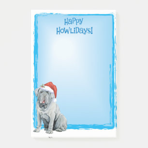 Post-it® Happy Howlidays Mastino Post-it Notes