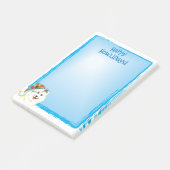 Post-it® Happy Howlidays Samoyed (Incliné)