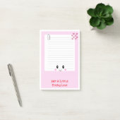 Post-it® Happy Notes Rose : Kawaii Sticky Notes (Bureau)