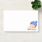 Post-it® Happy Sleeping Baby Funny Post it Notes (Bureau)