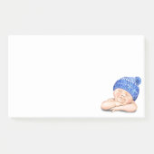 Post-it® Happy Sleeping Baby Funny Post it Notes (Devant)