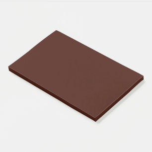 Post-it® Haricot noir (couleur solide)