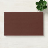 Post-it® Haricot noir (couleur solide) (Bureau)