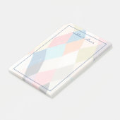 Post-it® Harlequin Hopscotch - Motif Jacquard (Incliné)