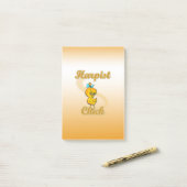 Post-it® Harpist Chick (Sur un bureau)