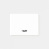 Post-it® Hashtag 11 Anniversaire 2014 (Devant)