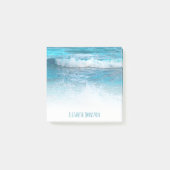 Post-it® Hawaii tropical turquoise océan vagues photo perso (Devant)