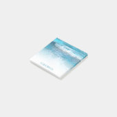 Post-it® Hawaii tropical turquoise océan vagues photo perso (Incliné)