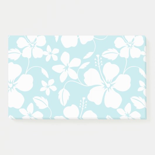 POST-IT® HAWAIIAN HULA (HIBISCUS) TURQUOISE (Devant)