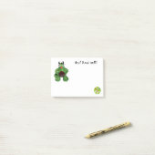 Post-it® Hé ! Lu me ! Le Courrier-it® note 4 x 3 (Sur un bureau)