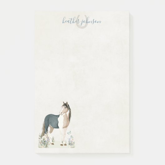 Post-it® Hearthlight Notes Prairie & Crinière Notes (Devant)
