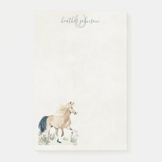 Post-it® Hearthlight Notes Prairie & Crinière Notes (Devant)