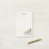 Post-it® Hearthlight Notes Prairie & Crinière Notes (Sur un bureau)