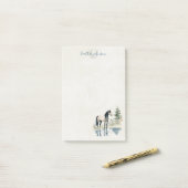 Post-it® Hearthlight Notes Prairie & Crinière Notes (Sur un bureau)