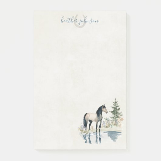 Post-it® Hearthlight Notes Prairie & Crinière Notes (Devant)