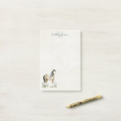 Post-it® Hearthlight Notes Prairie & Crinière Notes (Sur un bureau)