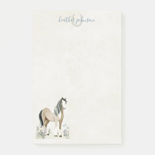 Post-it® Hearthlight Notes Prairie & Crinière Notes (Devant)