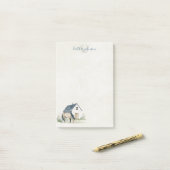 Post-it® Hearthlight Notes Prairie & Crinière Notes (Sur un bureau)